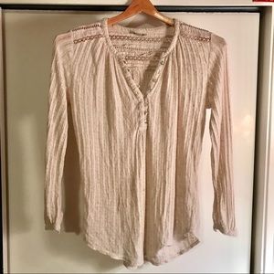 Lucky Brand peasant top